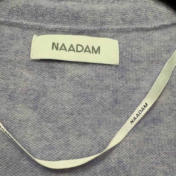 Naadam cashmere V neck cardigan  Size Medium NWOT - Picture 5 of 6